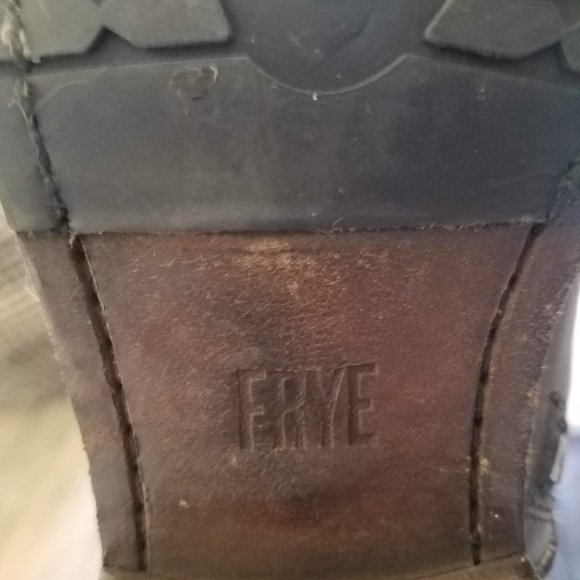 Frye tall lace up combat boots - Picture 1 of 5